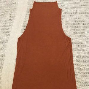Copper Mock Neck Shirt